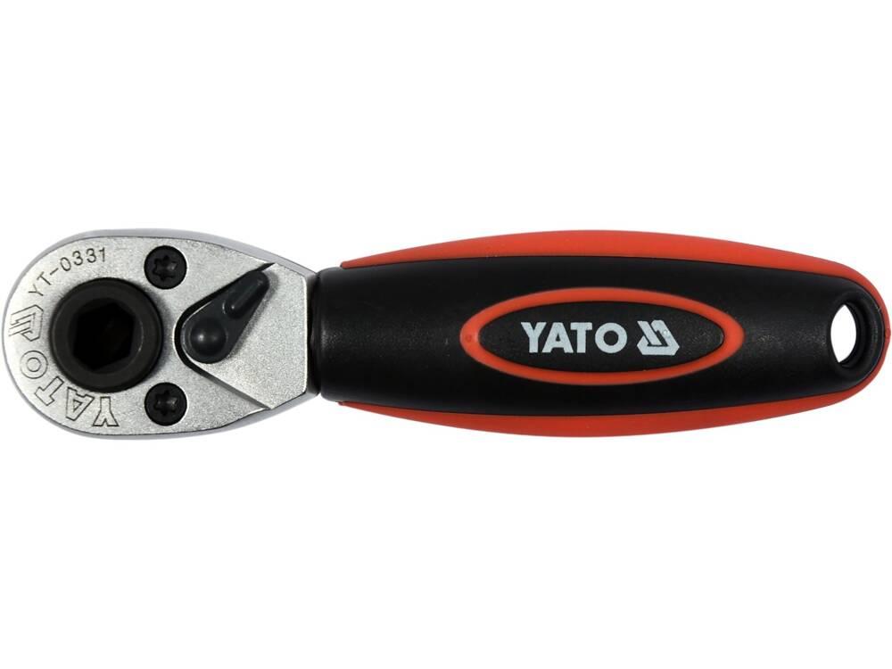 مقبض قفل قصير ومزود بمفك 1/4" YT-0331