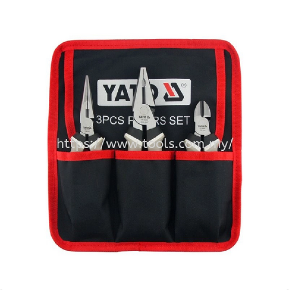 طقم كماشات 3 قطع YT-39608