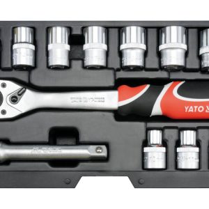 مجموعة مقابس 1/2" 12 قطعة YT-38671