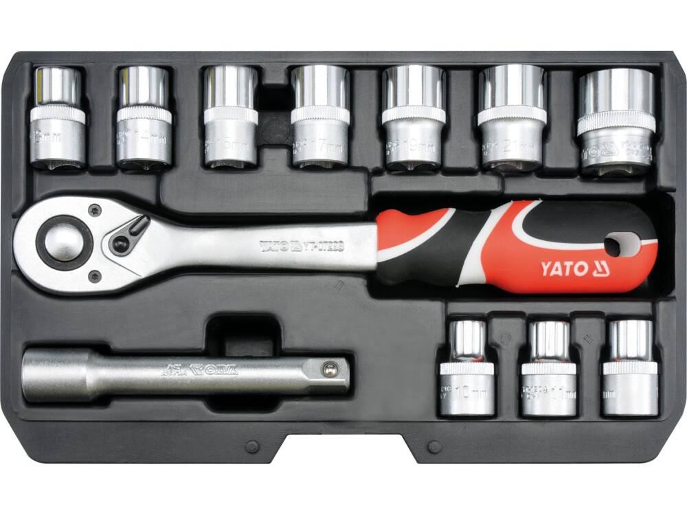 مجموعة مقابس 1/2" 12 قطعة YT-38671