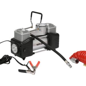 ضاغط هواء للسيارة مع ضوء LED 250 واط YT-73462