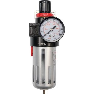 مخفض هواء مع مقياس وفلاتر - 1/2 بوصة YT-2383