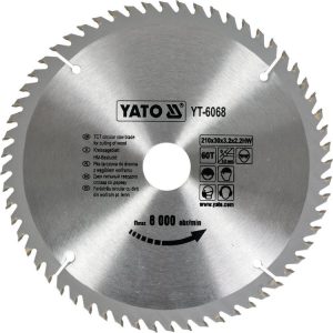 شفرة TCT للخشب  210x60Tx 30mm YT-6068