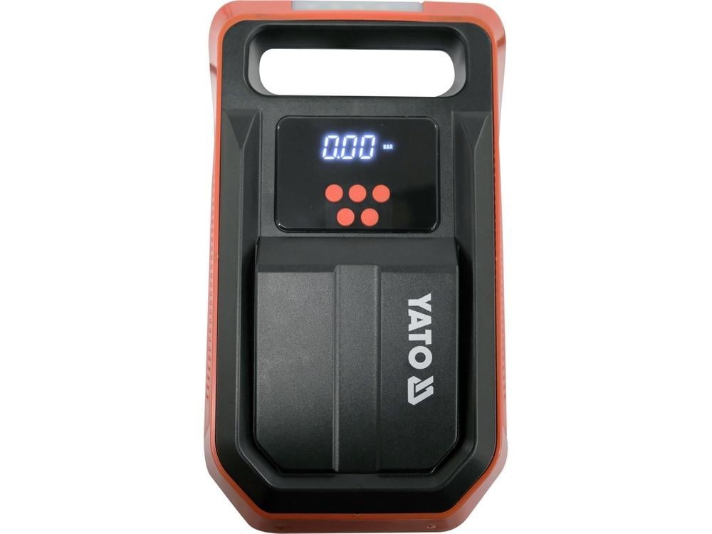 منفاخ كفرات رقمي 12 فولت 150 PSI للسيارات والدراجات YT-73470 - الصورة 5