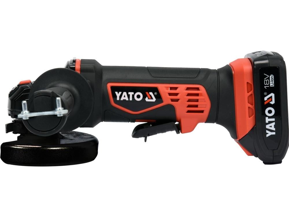 YT-82826 صاروخ شحن 5 بوصة 18 فولت بدون سلك لقص وجلخ المعادن