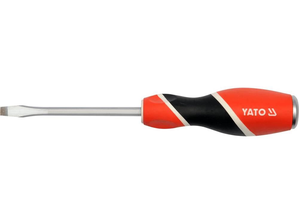 مفك براغي مشقوق مع مرشد 6x250 مم YT-25988