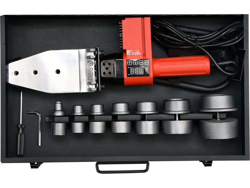 جهاز لحام أنابيب بلاستيك PVC 850W YT-82250BS - الصورة 2