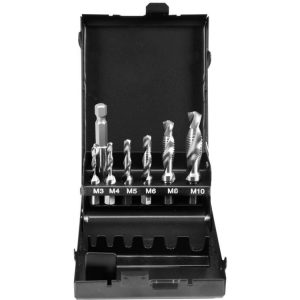 مجموعة لقم صنابير مجتمعة M3-M10 7 قطع سداسية YT-44849