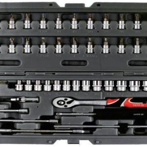 مجموعة مقابس 1/4" 46 قطعة YT-14474