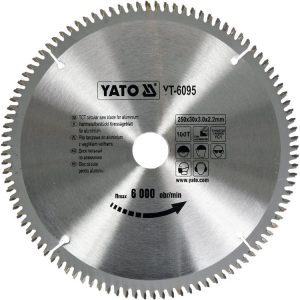 شفرة TCT المونيوم 250x100Tx30 mm YT-6095