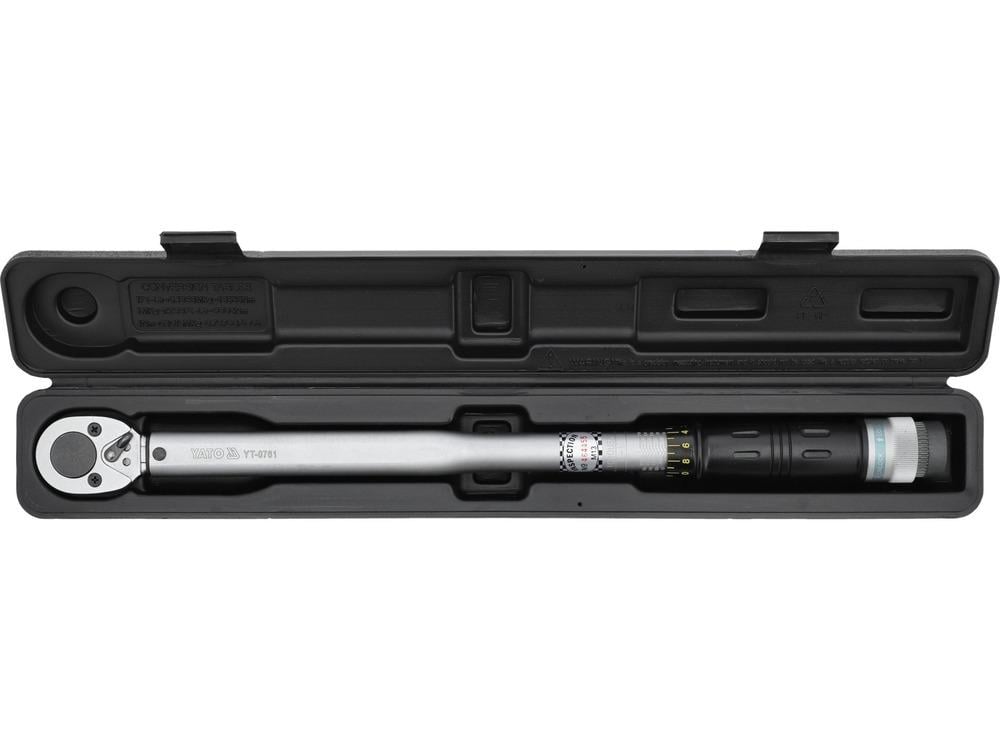مفتاح عزم 1/2" 40-210 نيوتن متر YT-0761 - الصورة 2