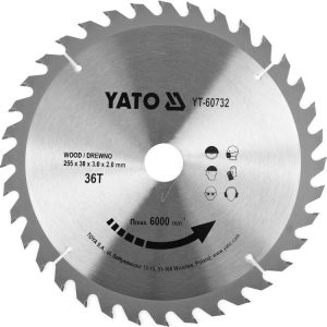 شفرة TCT للخشب  255x36T x 30mm YT-60732