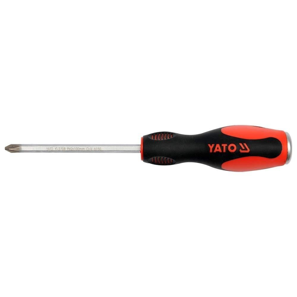 مفك براغي فيليبس ظرب PH2x100 مم YT-2708