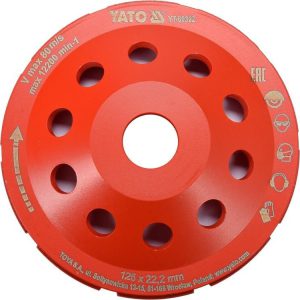 كوب طحن ماسي 125 مم M14 YT-60322