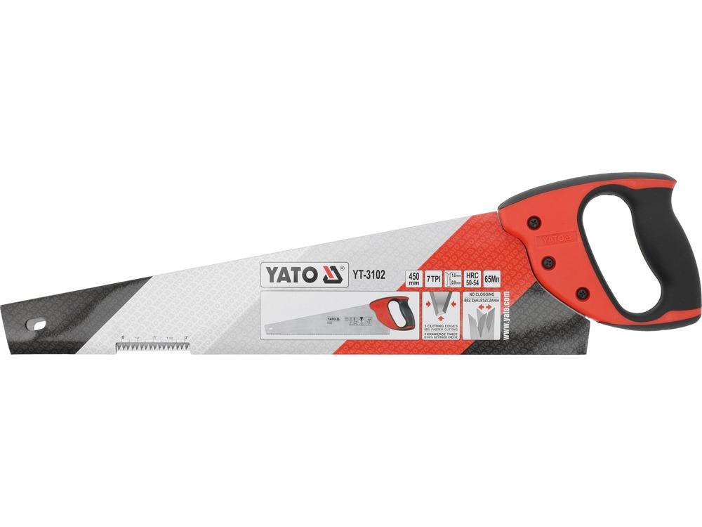 منشار حطب يدوي 450 ملم YT-3102 - الصورة 4