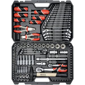 مجموعة مقابس 1/4"، 1/2" 109 قطعة YT-38891