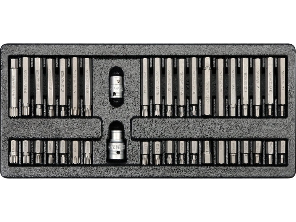 طقم رؤوس مفكات عدد 40 قطعة YT-5538