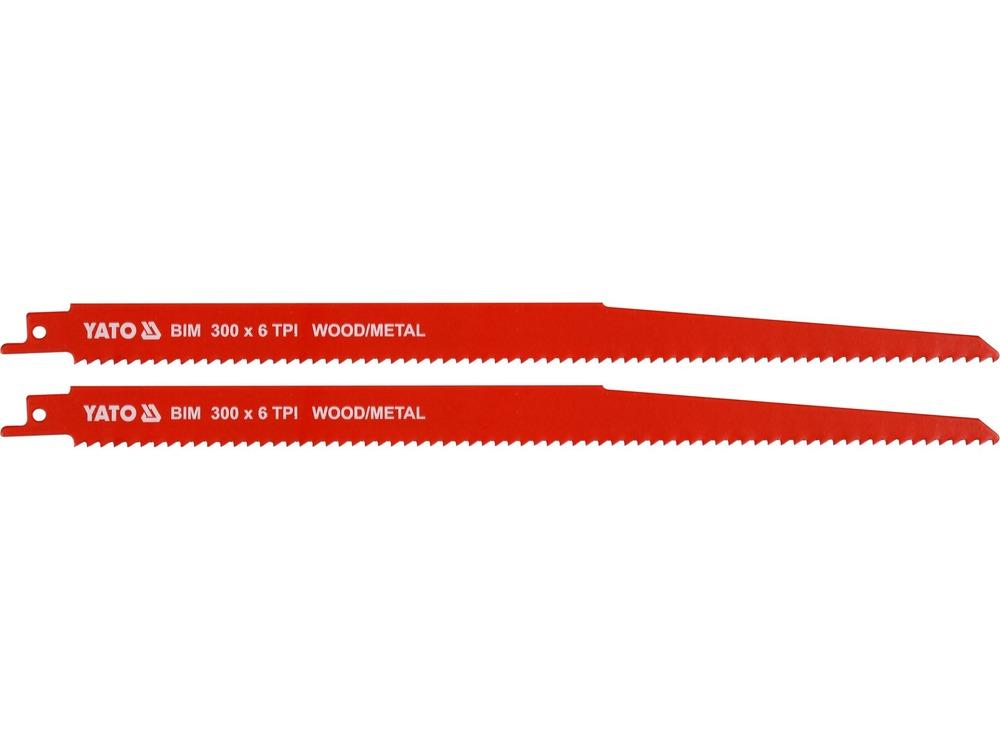 YT-33935 300MM 6TPI 2PCS – شفرات منشار ترددي