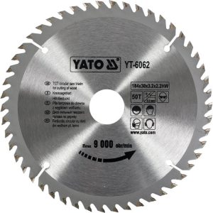 شفرة TCT للخشب 184x50T x 30mm YT-6062