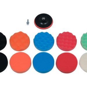 YT-47931 طقم وسادات تلميع 125 مم M14 - 12 قطع