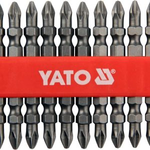 رؤوس مفك براغي 10 قطع PH2x65 مم YT-0481