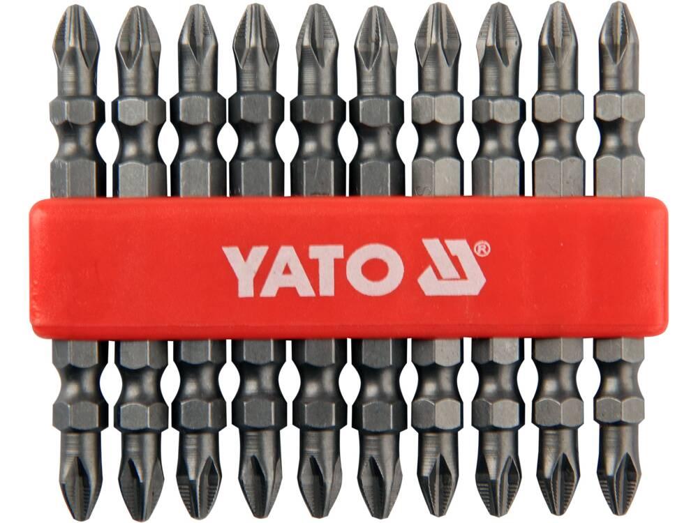 رؤوس مفك براغي 10 قطع PH2x65 مم YT-0481