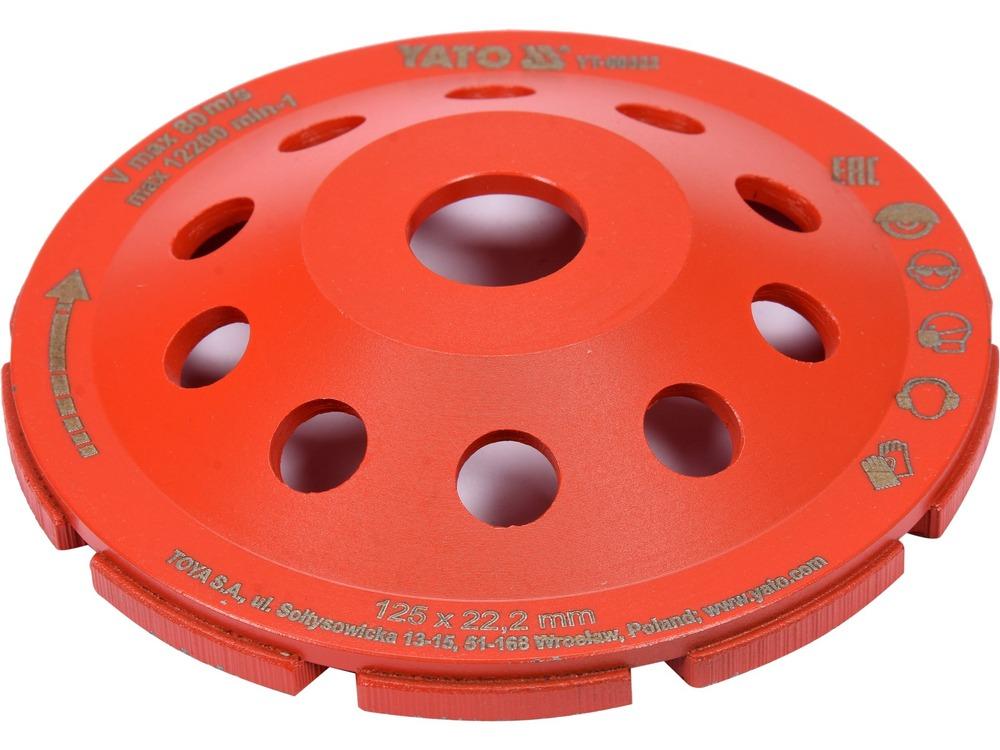 كوب طحن ماسي 125 مم M14 YT-60322 - الصورة 3