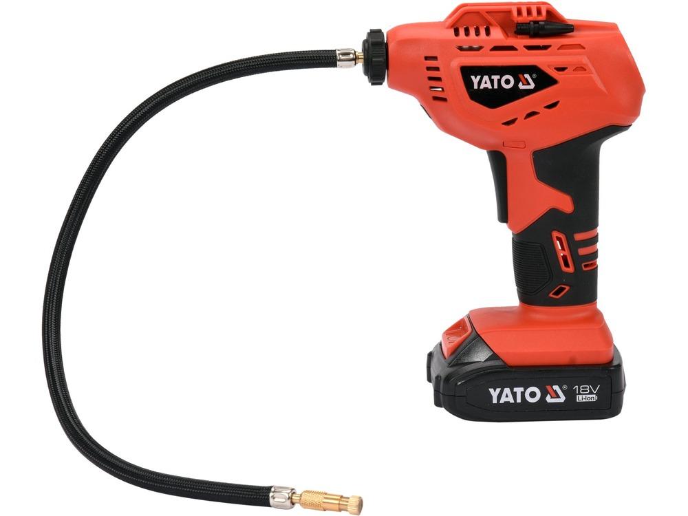 منفاخ إطارات شحن 18 فولت 150 PSI للسيارات والدراجات YT-82894