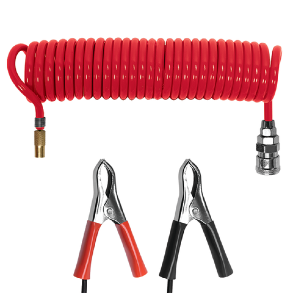 ضاغط هواء للسيارة مع ضوء LED 250 واط YT-73462 - الصورة 2